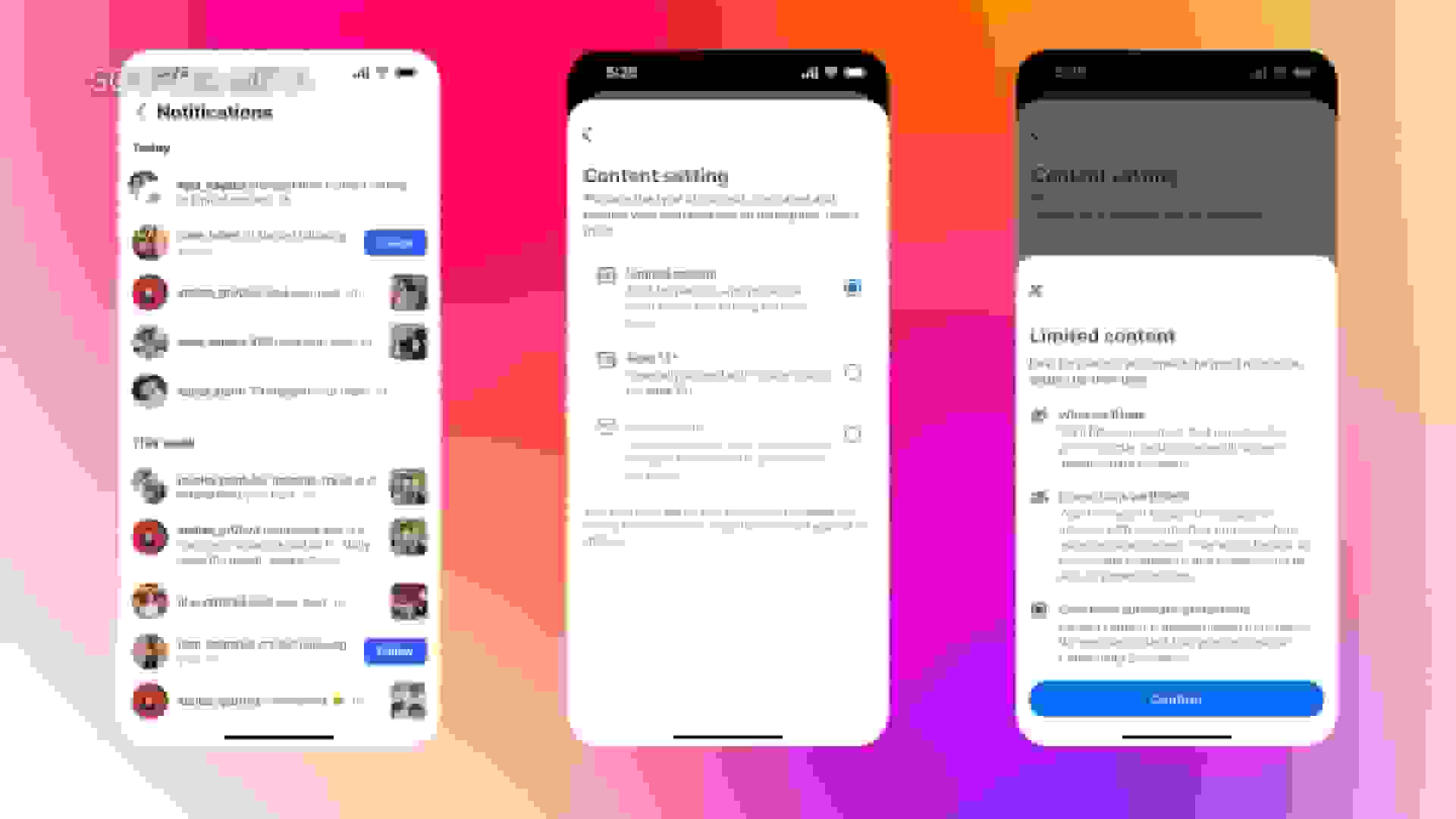 اینستاگرام از استانداردهای رتبهبندی فیلم PG-13 هالیوود پیروی میکند