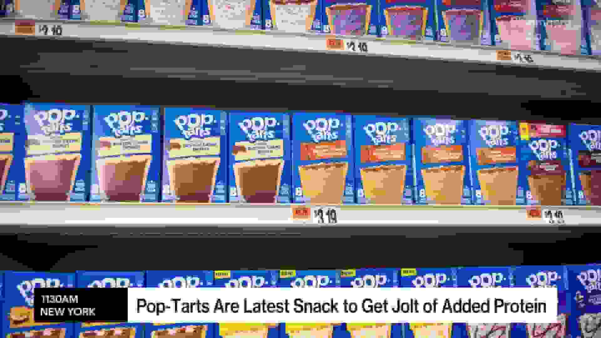 پاپ-تارت‌های پروتئینی: آخرین تحول در صنعت تنقلات