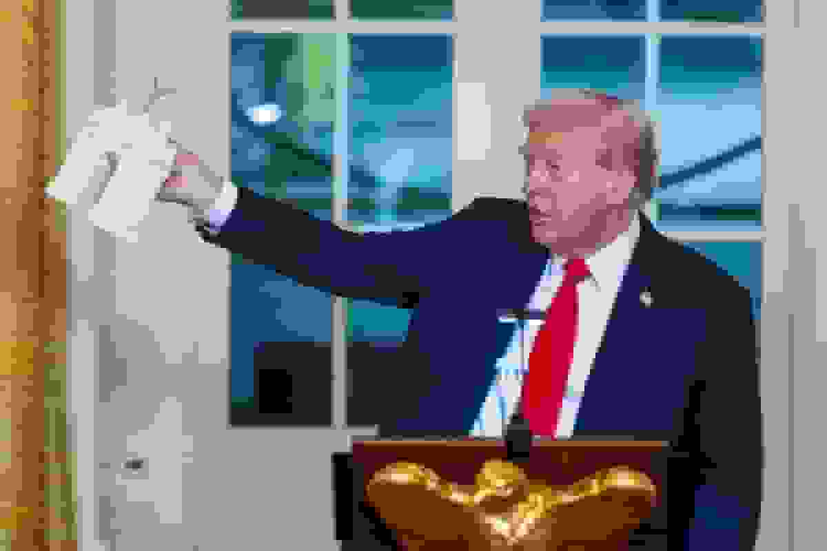 ترامپ می‌گوید ساخت طاق نصرت در واشنگتن طی دو ماه آینده آغاز می‌شود