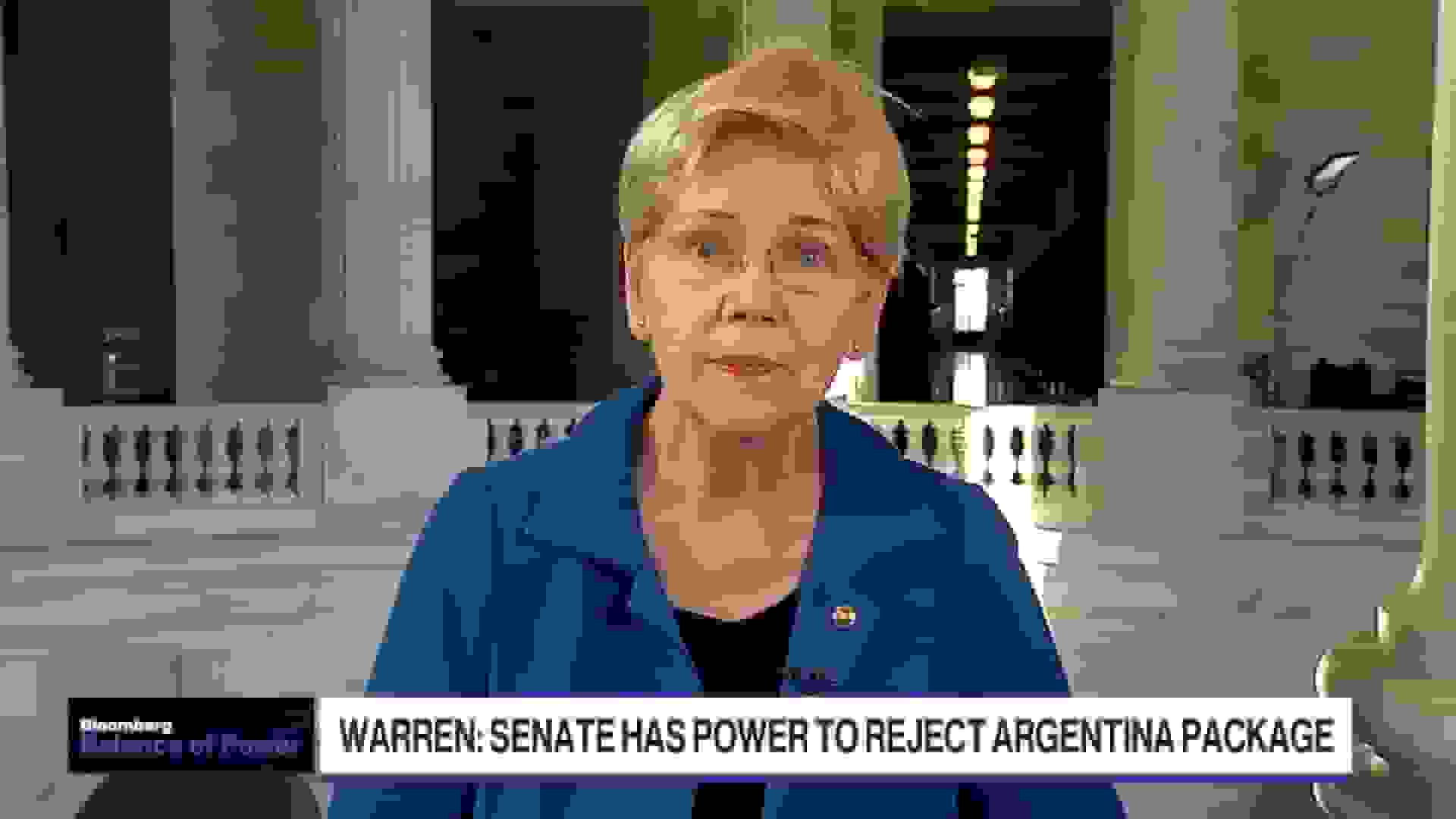 واکنش سناتور وارن به برنامه کمک ۲۰ میلیارد دلاری ترامپ به آرژانتین