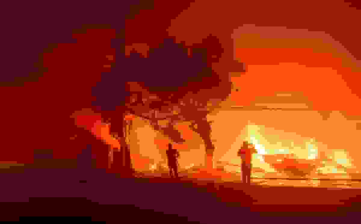 اتهام مرد 29 ساله به آتشزدن عمدی آتشسوزی بزرگ لسآنجلس