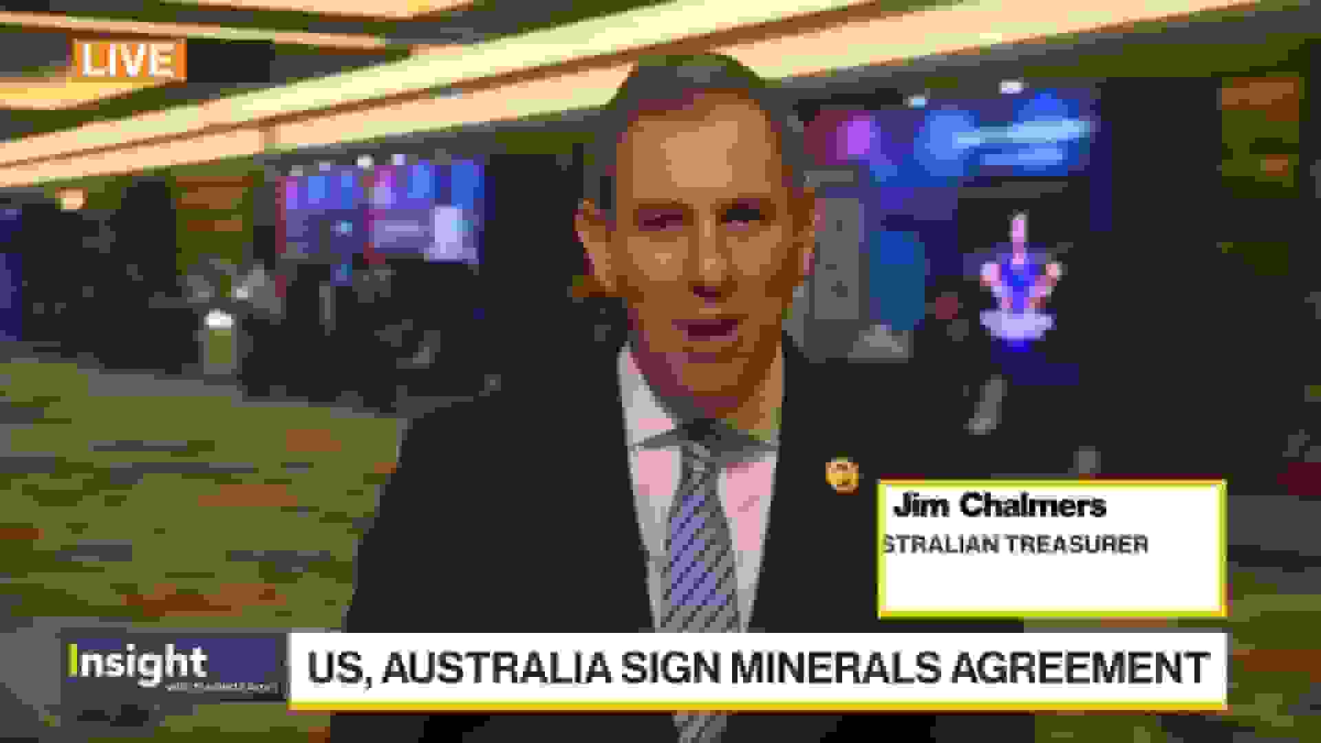 وزیر خزانه‌داری استرالیا درباره توافق مواد معدنی با ترامپ اظهار نظر می‌کند