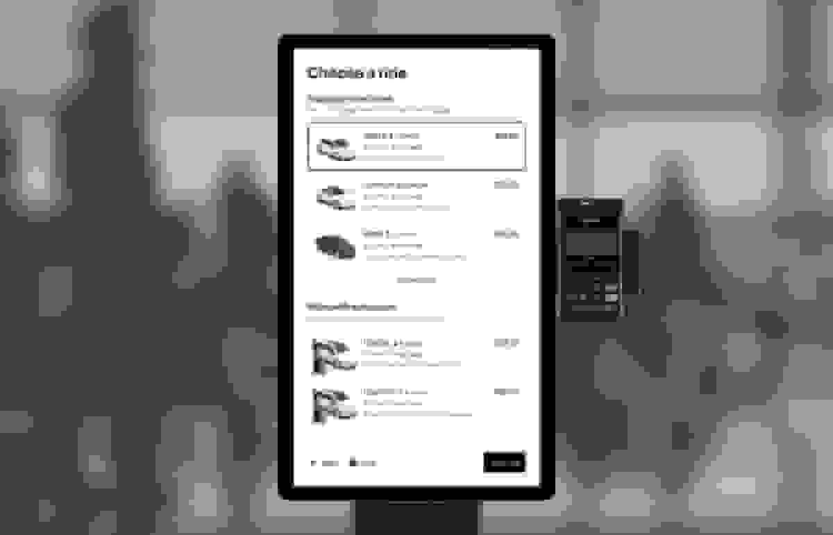 کابین‌های جدید اوبر در فرودگاه‌ها امکان سفارش سفر بدون اپلیکیشن را فراهم می‌کند