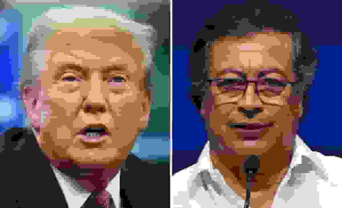 ترامپ کمک‌های آمریکا به کلمبیا را قطع کرد و رئیس‌جمهور این کشور را «قاچاقچی مواد مخدر» نامید