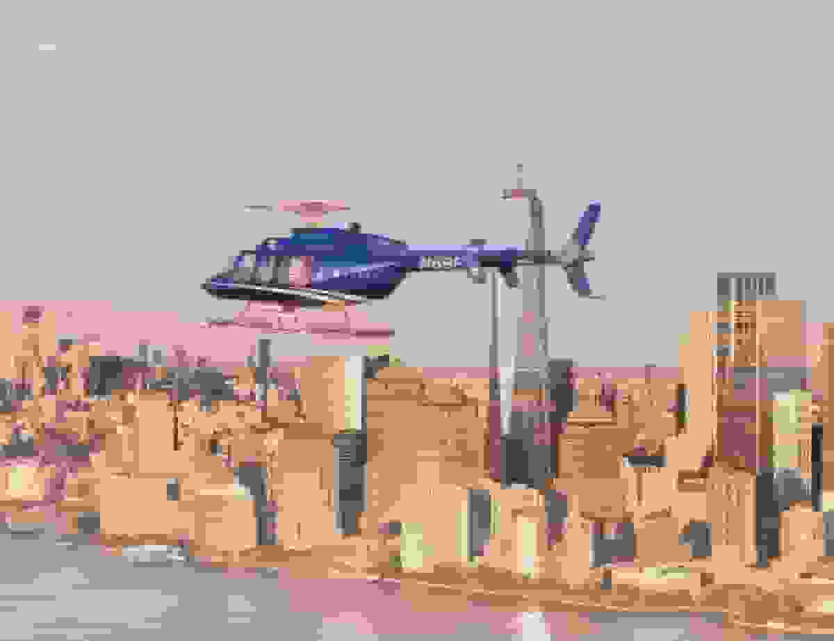 هلیکوپتر ۱۲ دقیقه‌ای برای ساکنان حومه نیویورک برای فرار از ترافیک