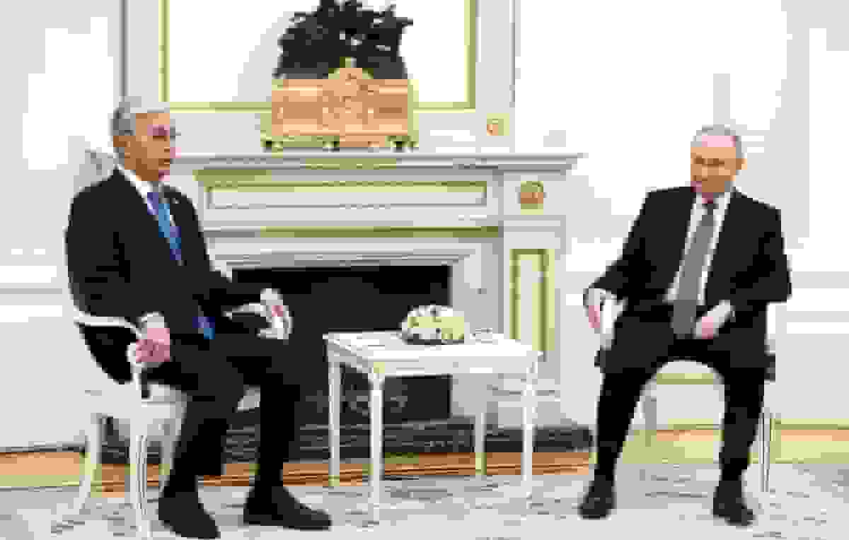 دیدار پوتین با رهبر قزاقستان در کرملین برای گفت‌وگوهای استراتژیک