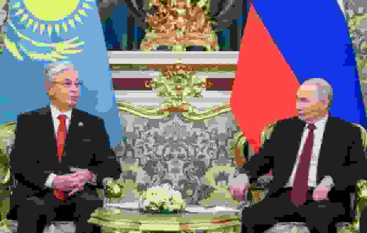 پوتین و توکایف اعلامیه مشارکت استراتژیک بین روسیه و قزاقستان را امضا کردند