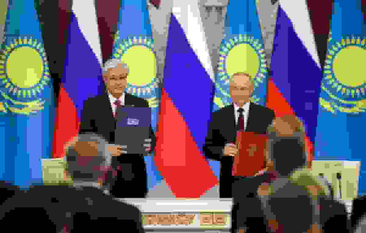 گفتگوهای پوتین و توکایف درباره تأمین گاز و وضعیت زبان روسی در قزاقستان