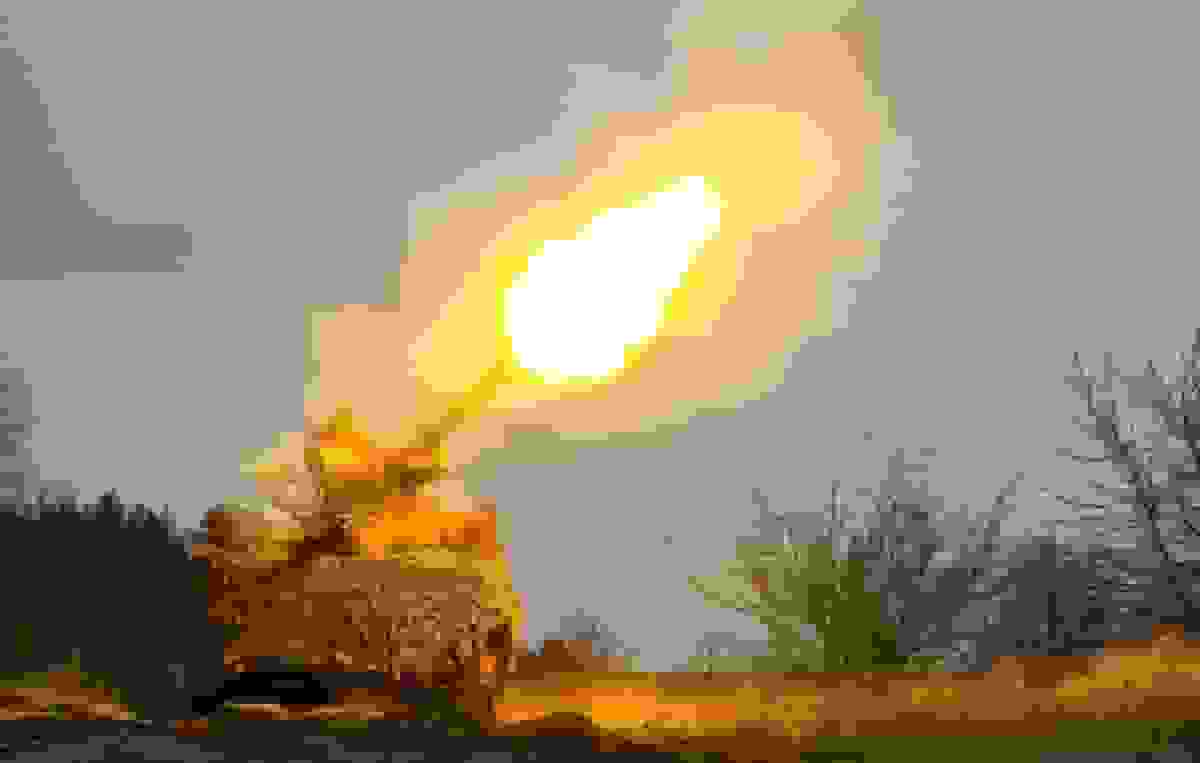 حمله شبانه جدید با بیش از ۴۰ پهپاد به مناطق روسیه