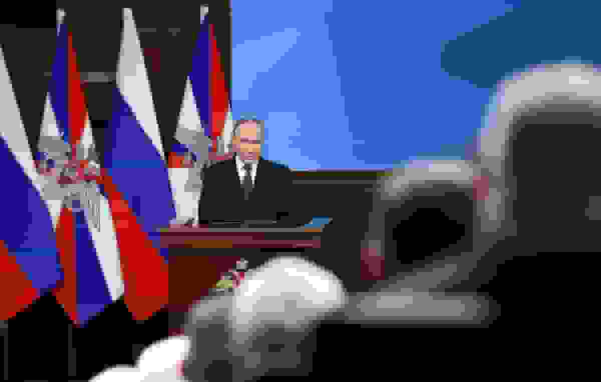 بیانات پوتین درباره عملیات ویژه، نیروهای هسته‌ای و سیستم‌های موشکی جدید در نشست وزارت دفاع