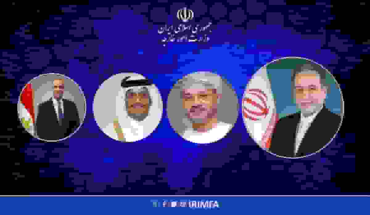 تماس تلفنی عراقچی با وزرای خارجه مصر، عمان و قطر و بررسی تحولات بین‌المللی