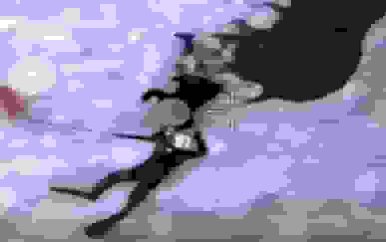 نجات افراد گرفتار در یخبندان توسط بالگرد پلیس نیویورک