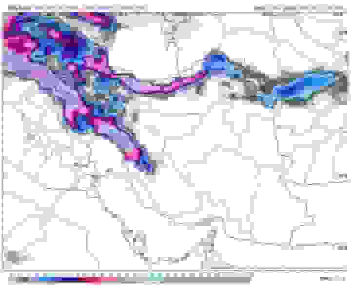ورود سامانه بارشی جدید به کشور از فردا و تشدید آلودگی هوا در ۶ استان