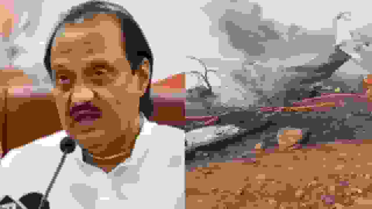 سقوط هواپیمای حامل رهبر حزب کنگره ملی هند و کشته شدن چهار سرنشین