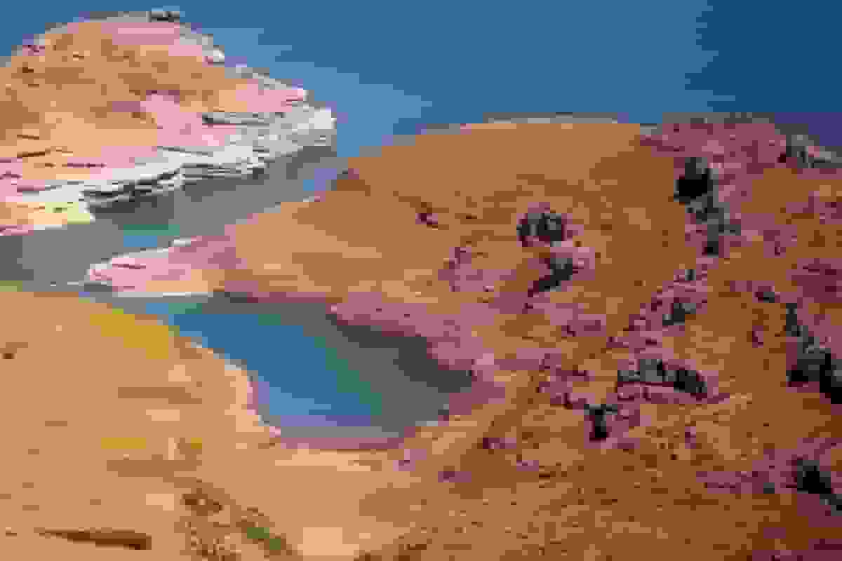 مقایسه وضعیت سد طالقان طی یک سال گذشته