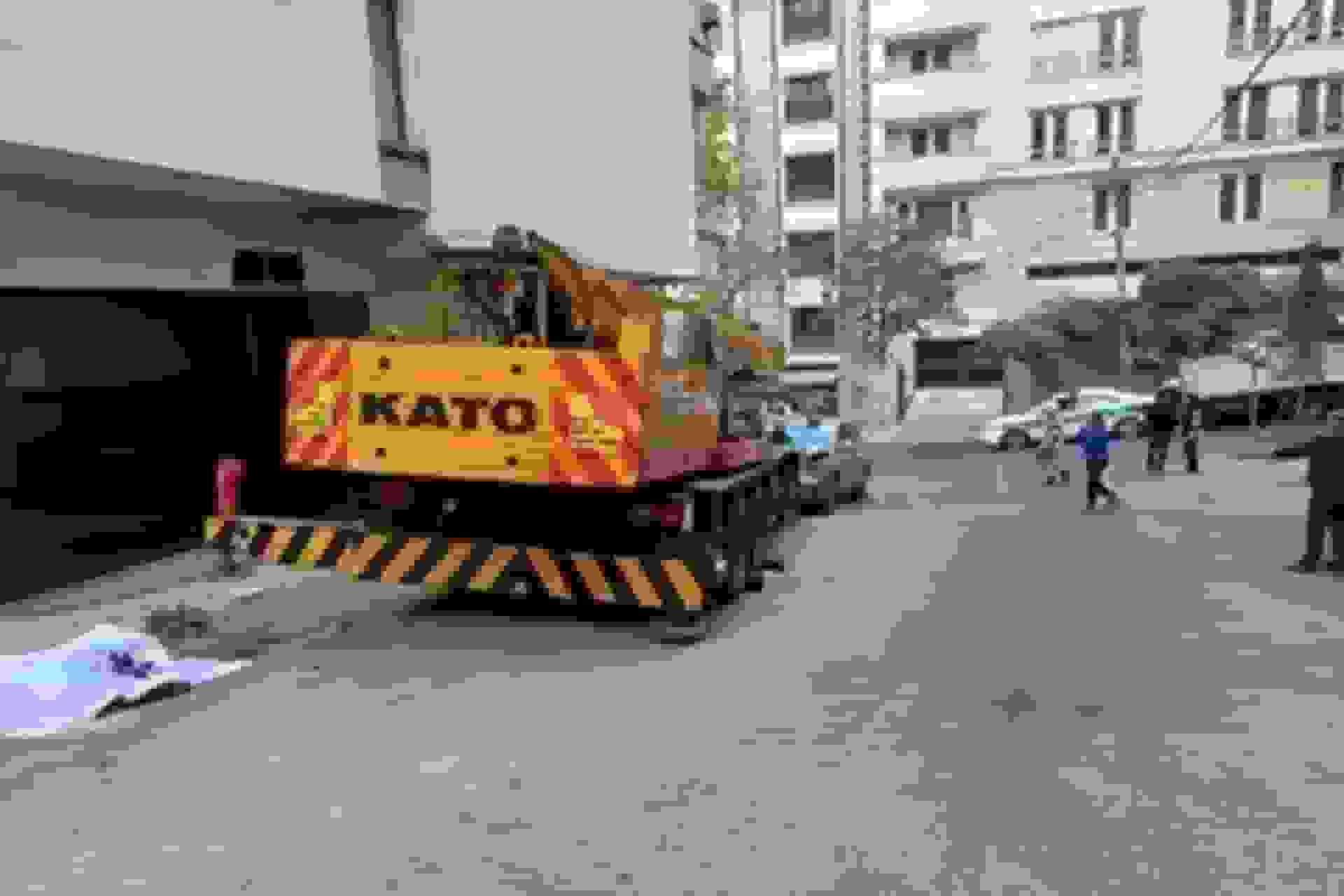 حادثه مرگبار جرثقیل در تهران بر اثر بی‌احتیاطی