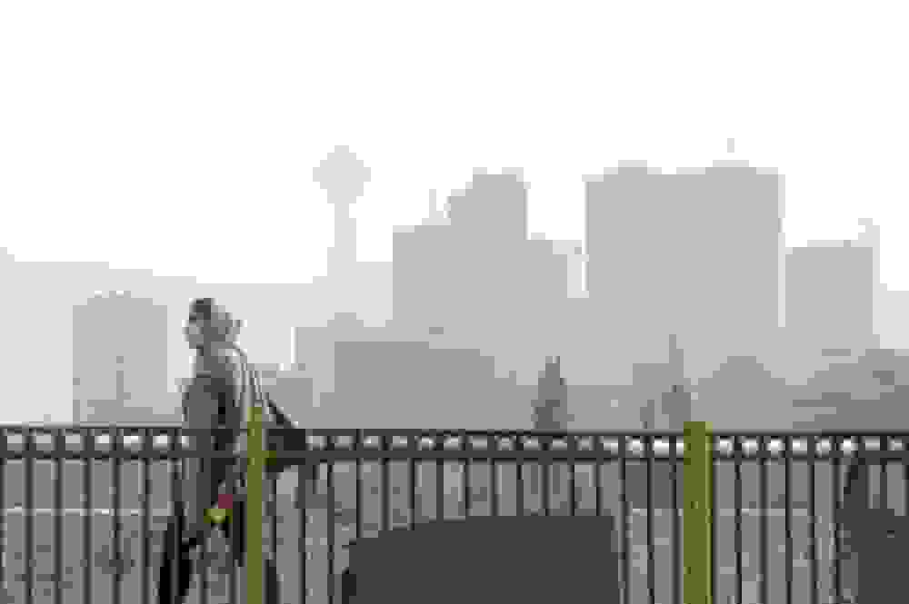 تنفس هوای ناسالم برای گروه‌های حساس در تهران