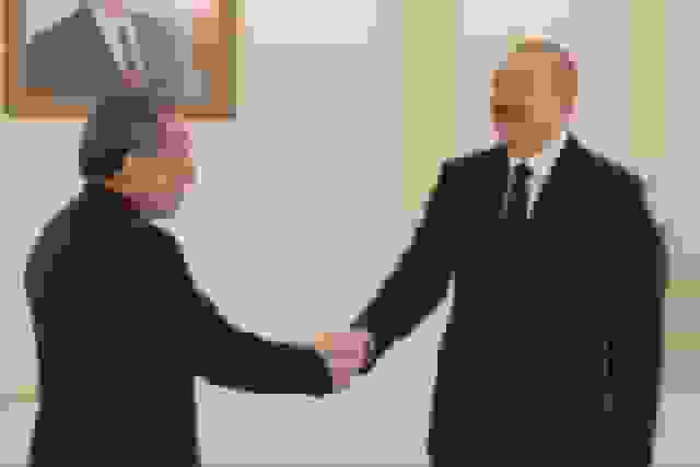 دیدار عراقچی با الهام علی‌اف در باکو