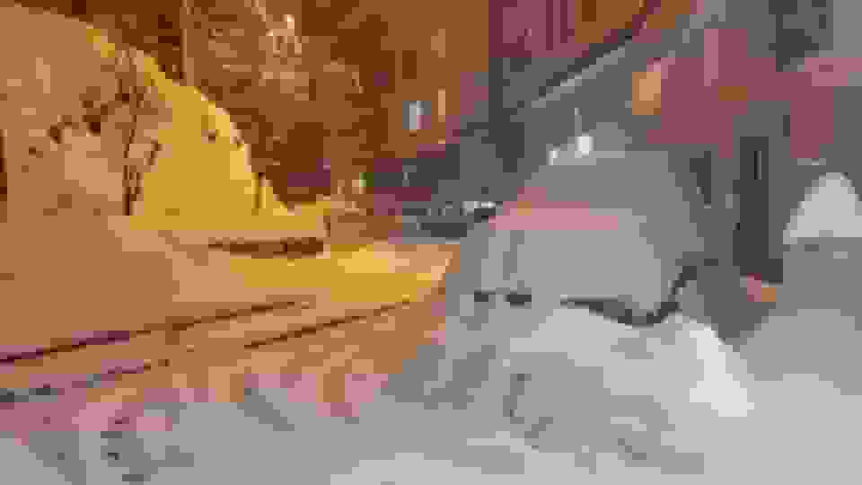 بارش سنگین برف در فاصله ۶۰ کیلومتری ارومیه