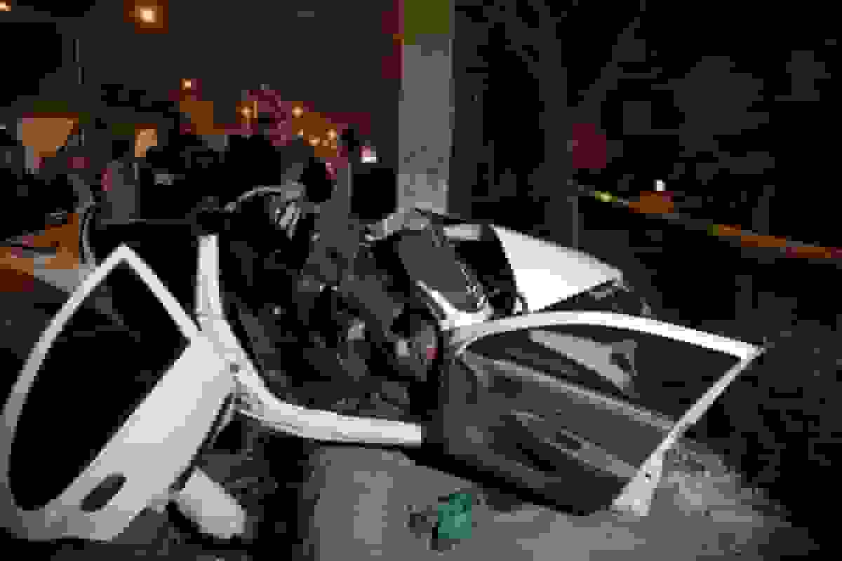 کودک ۵ ساله خانواده خود را در سانحه تصادف نجات داد