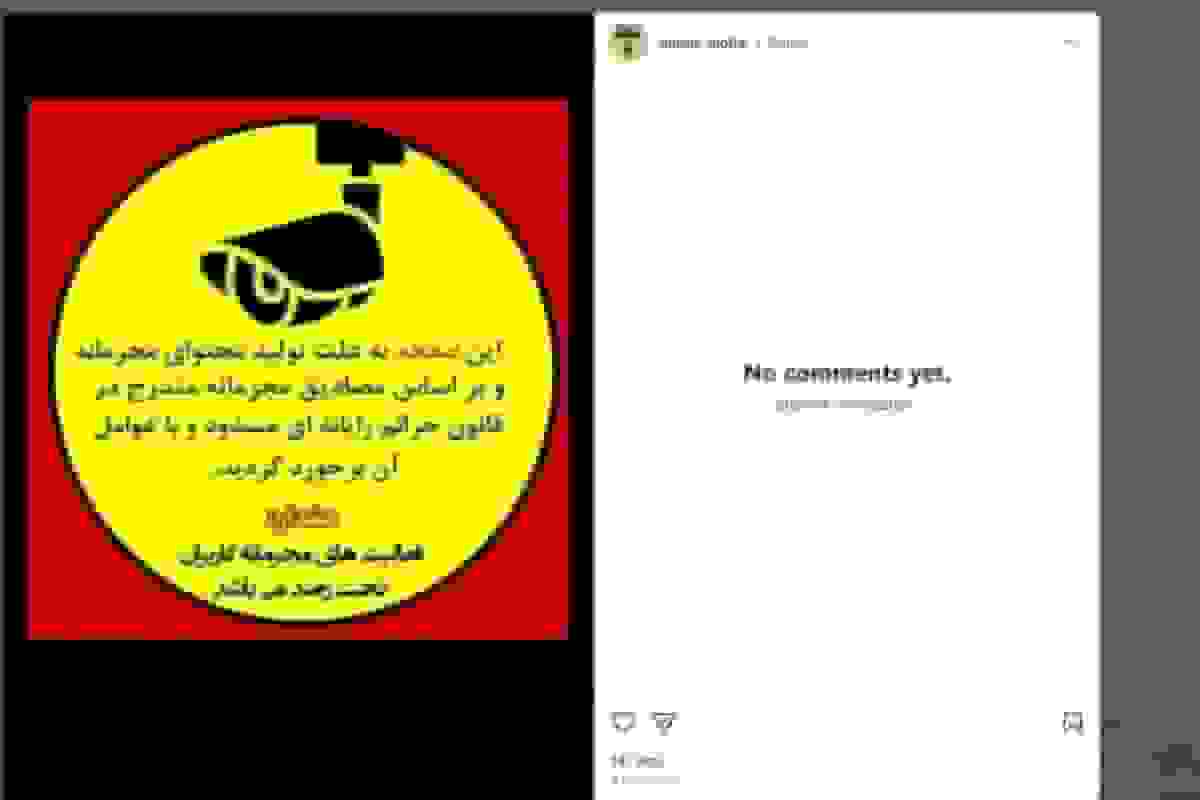 حذف صفحه اینستاگرام نیوشا مفیدی پس از همخوانی در کنسرت حامی