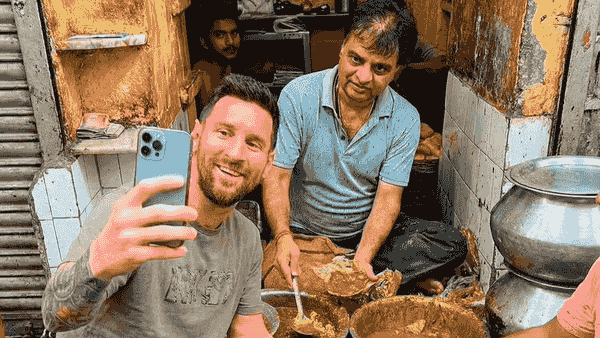 مسی در هند پول پارو کرد