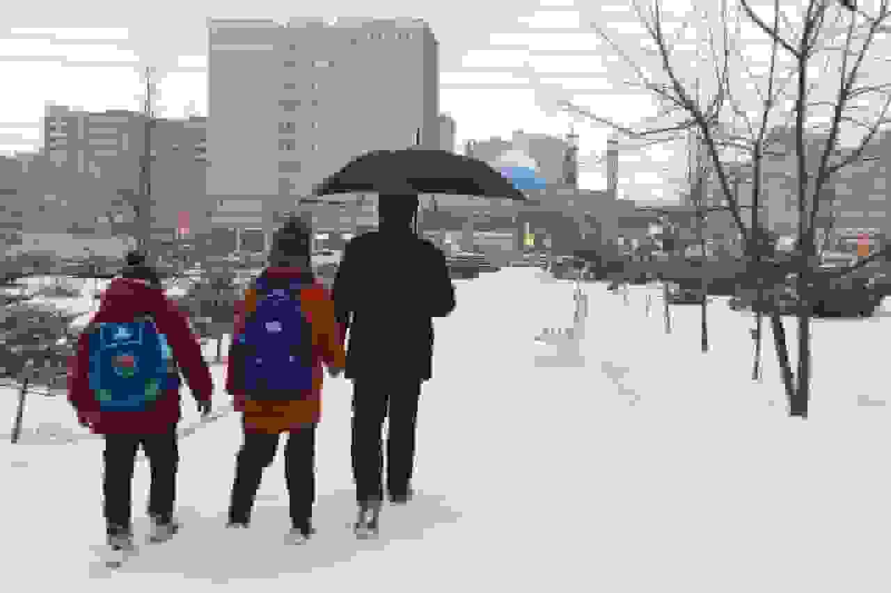 تعطیلی برخی مدارس اردبیل در نوبت بعدازظهر به دلیل شرایط جوی نامساعد