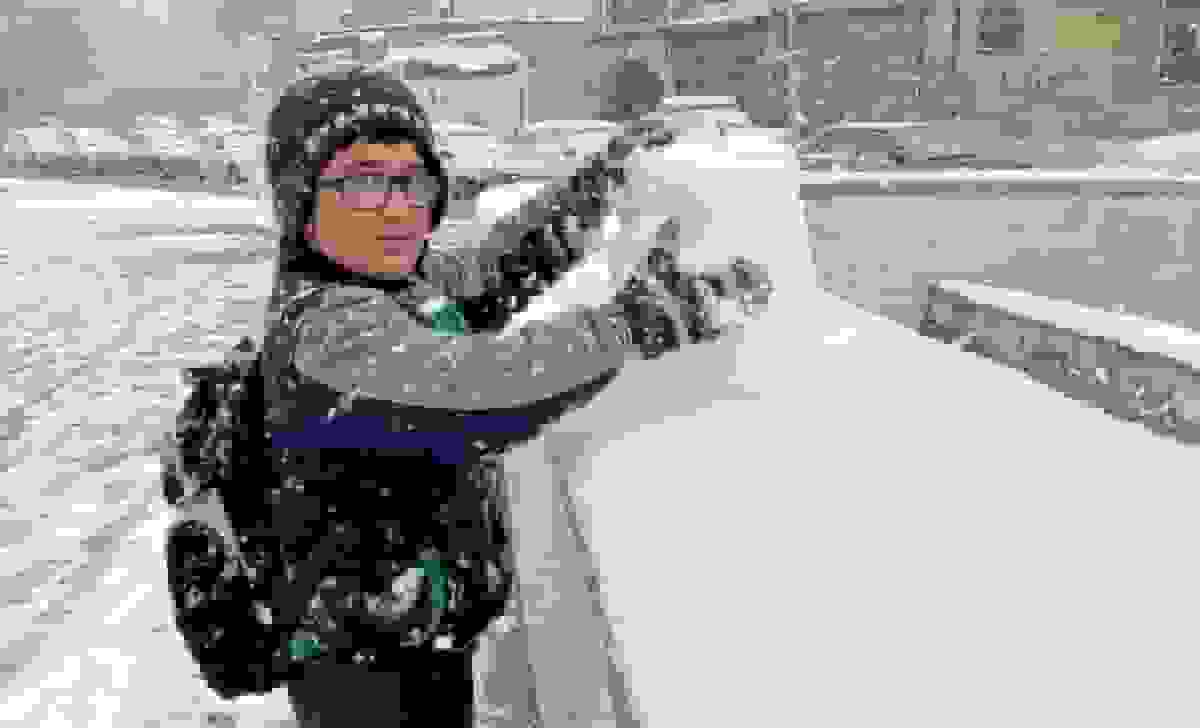 تعطیلی مدارس همدان در نوبت بعدازظهر به دلیل بارش برف