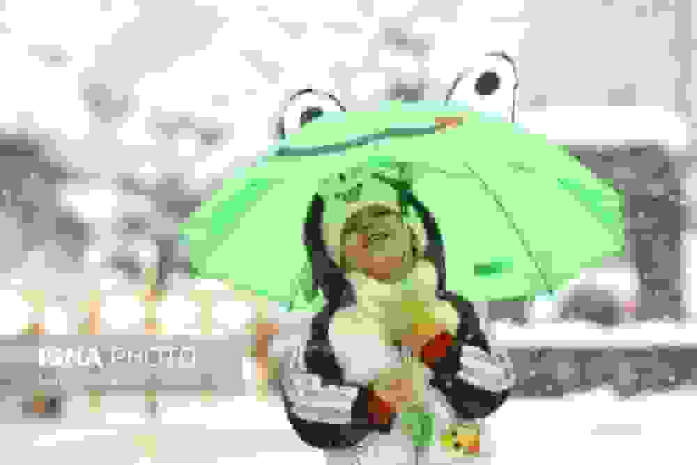 بارش برف پاییزی در همدان