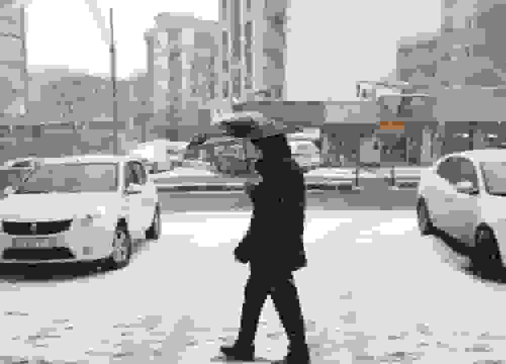 بارش برف پاییزی در تهران