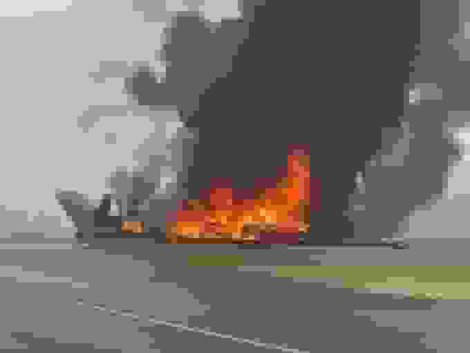 سقوط جت شخصی در کارولینای شمالی با احتمال تعلق به راننده نسکار