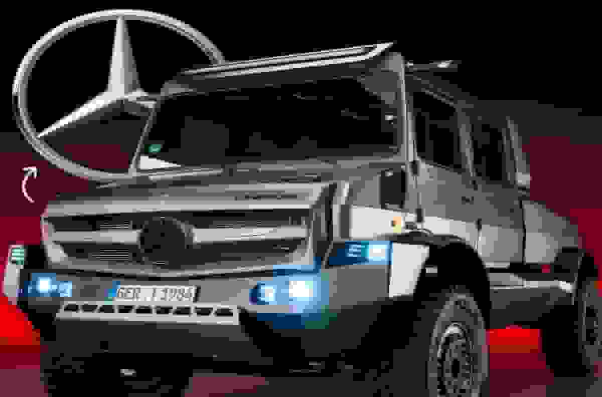 یونیماگ؛ لوکس‌ترین آفرودر آلمانی توسط مرسدس بنز معرفی شد