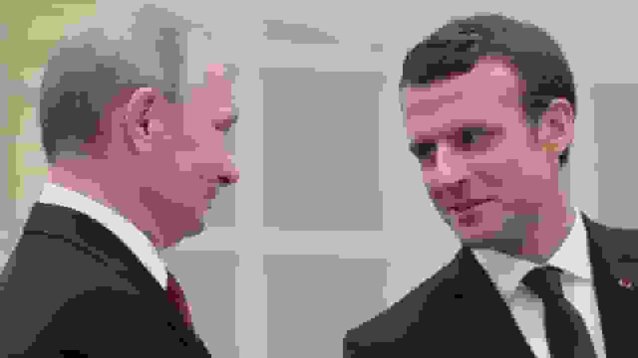 کرملین: پوتین آماده گفت‌وگو با مکرون برای درک متقابل مواضع دو طرف