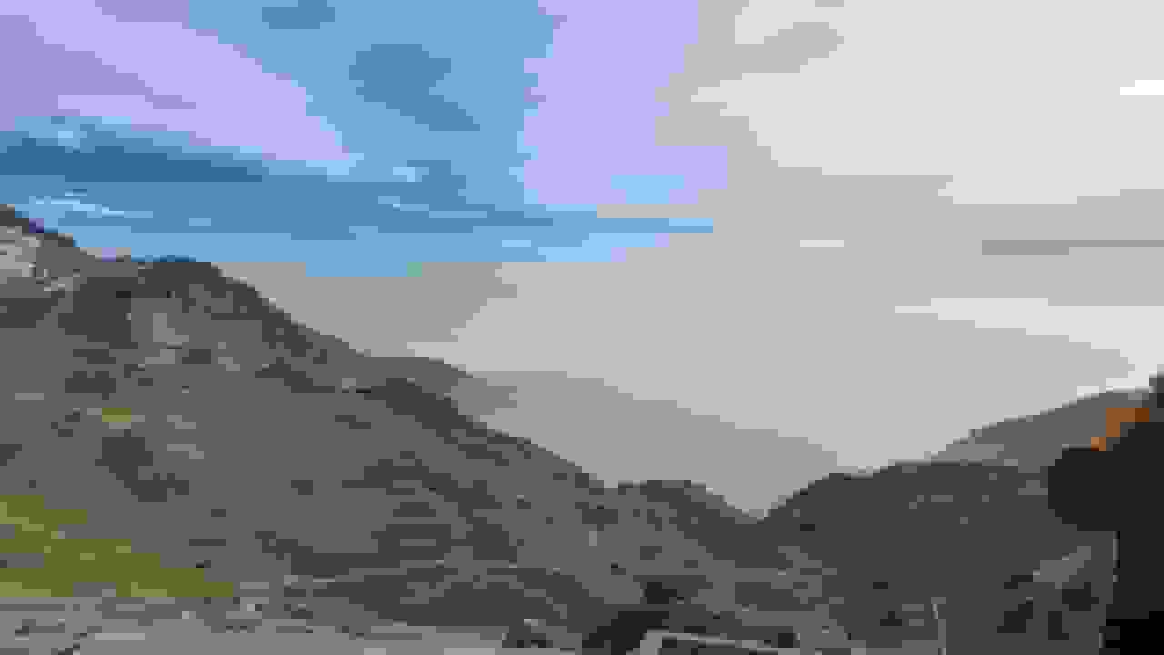 آلودگی هوای تهران از نمای توچال؛ بازگشت شاخص به وضعیت قرمز در ۷ آذر