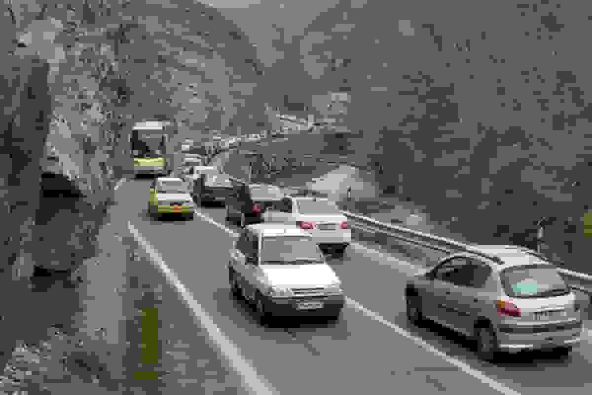 وضعیت جاده‌ها و راه‌ها در ۸ آذر ۱۴۰۴