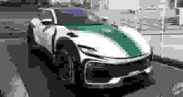 فراری پوروسانگو منصوری با قدرت ۷۵۵ اسب بخار به ناوگان پلیس دبی پیوست