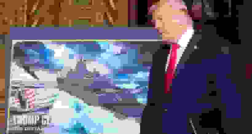 ترامپ از ناوگان طلایی و کشتی‌های جنگی کلاس ترامپ آمریکا رونمایی کرد