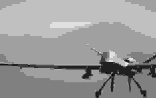 تصاویر کمتر دیده شده از شکار پهپاد جاسوسی اسرائیلی هرمس در نطنز توسط پدافند ایران