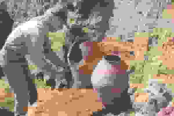 شریفی: کشف ۱۶۲ مهره تاریخی از حفاران غیرمجاز در دهلران ایلام