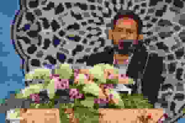 شعرخوانی حیدری آل کثیر در چهارمین جشن ایران سرود شوش