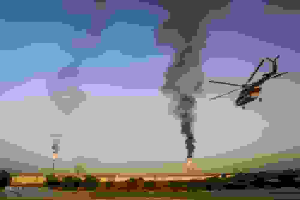 استاندار خوزستان: فلرهای نفتی کریت‌کمپ باید سریع‌تر جمع‌آوری شود