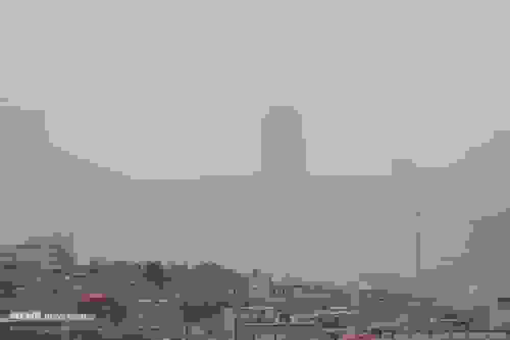 تبریز در مهِ آلودگی هوا گم شد