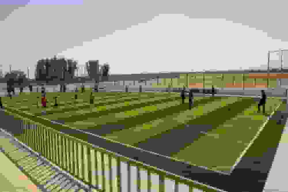 افتتاح زمین چمن مصنوعی بزرگ امیدیه پس از یک دهه بلاتکلیفی