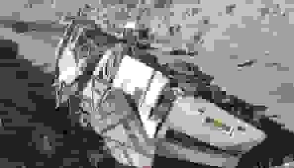 انحراف کامیون اسکانیا در محور یاسوج-اصفهان ۱۳ مصدوم برجای گذاشت