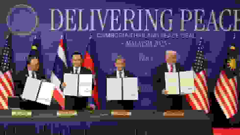 تایلند و کامبوج توافق آتشبس مشترک امضا کردند