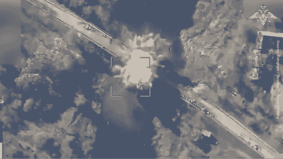 نیروهای روسیه خط تأمین نظامی اوکراین را قطع کردند