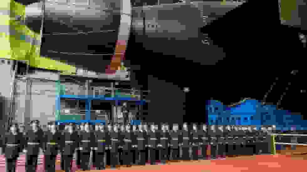 روسیه زیردریایی هسته‌ای جدید خود را راه‌اندازی کرد (ویدیو)