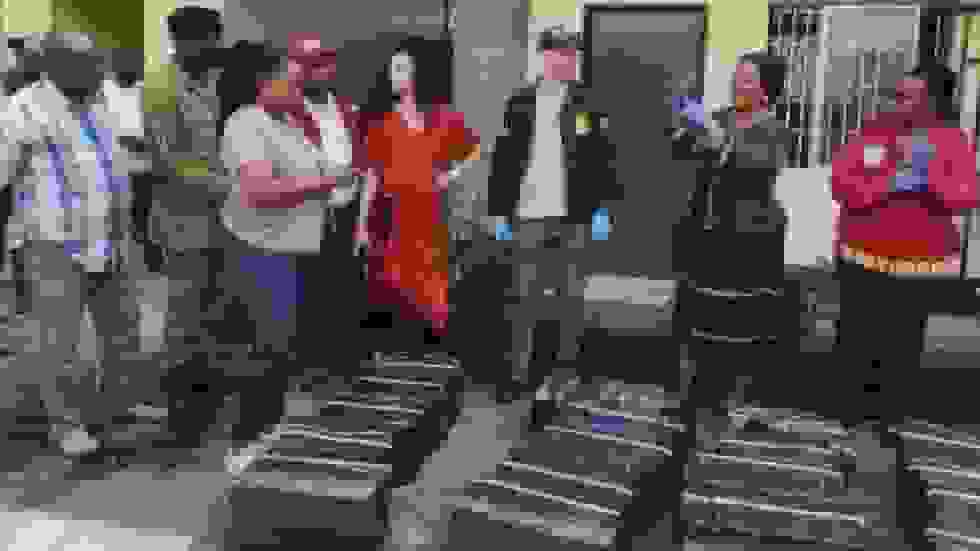 کشف محموله بزرگ کوکائین در بندر نیجریه