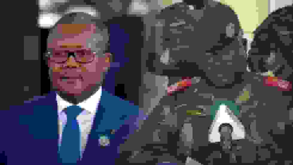 سوگند یاد کردن ژنرال گینه بیسائو به عنوان رهبر جدید پس از کودتا