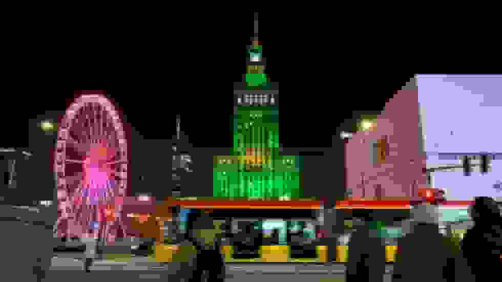 نوجوانان اوکراینی پارکی در لهستان را به منطقه جنگ تبدیل کردند